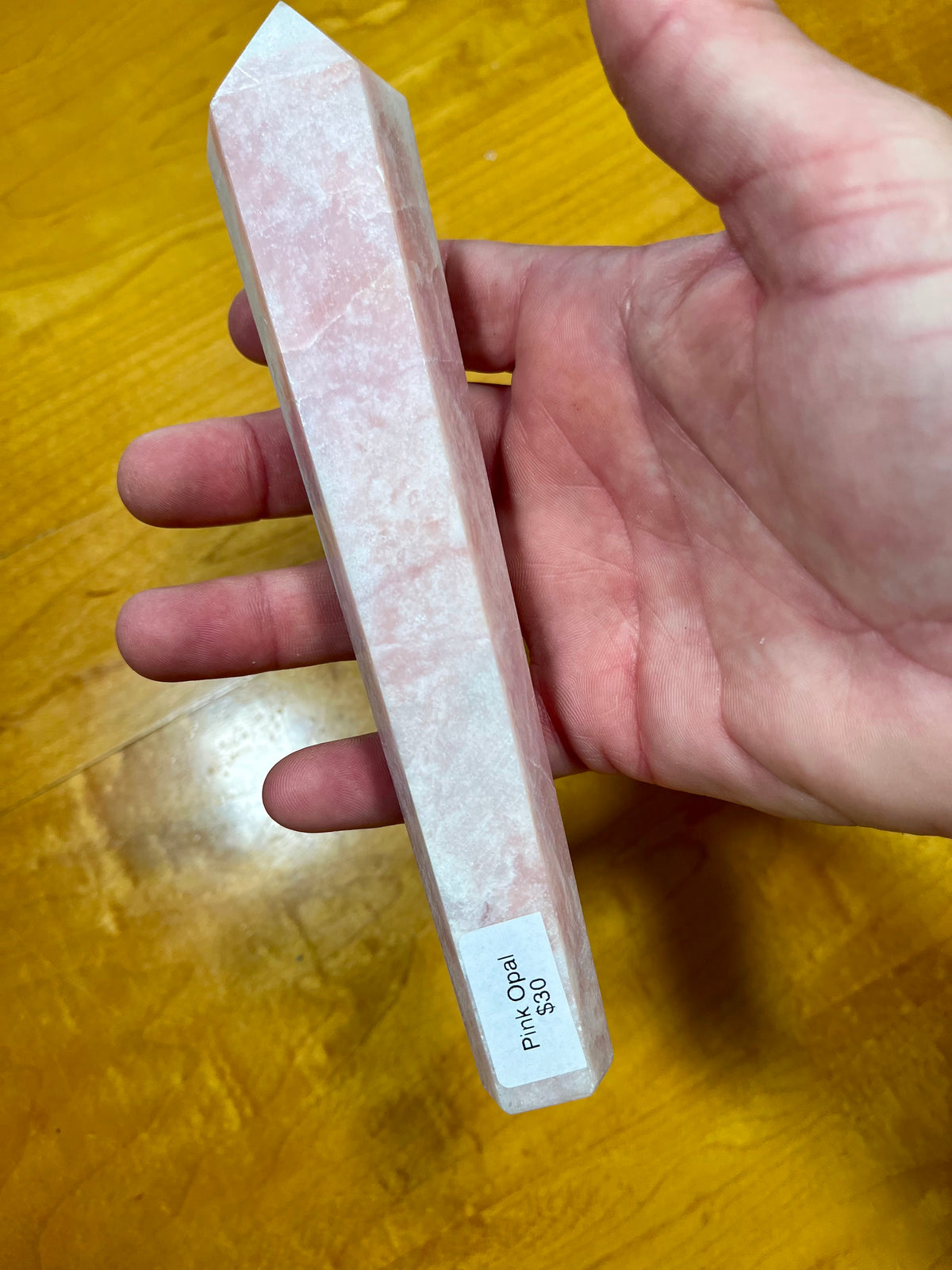 Pink Opal Wand (Reiki)