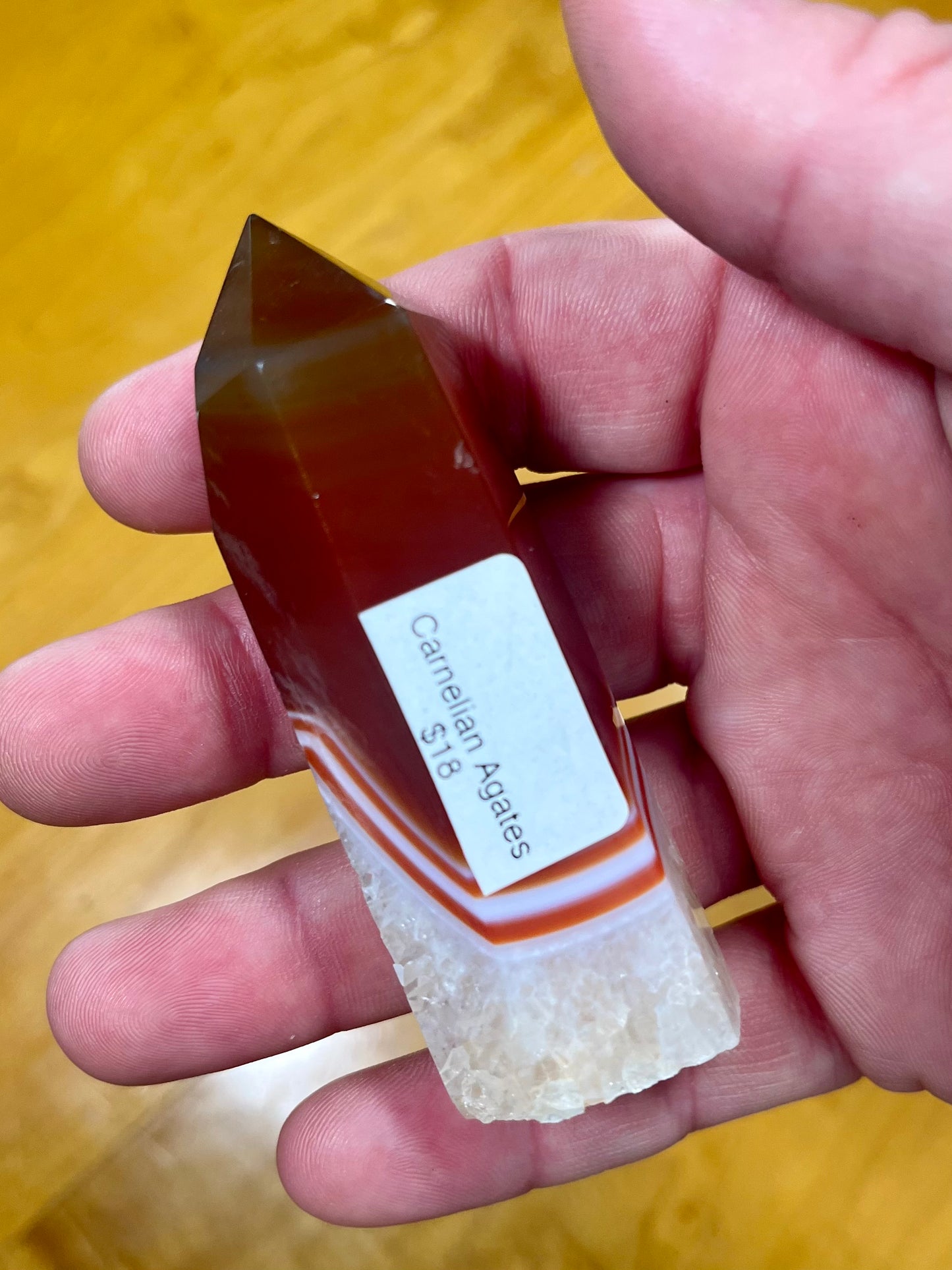 Carnelian Sardonyx Tower