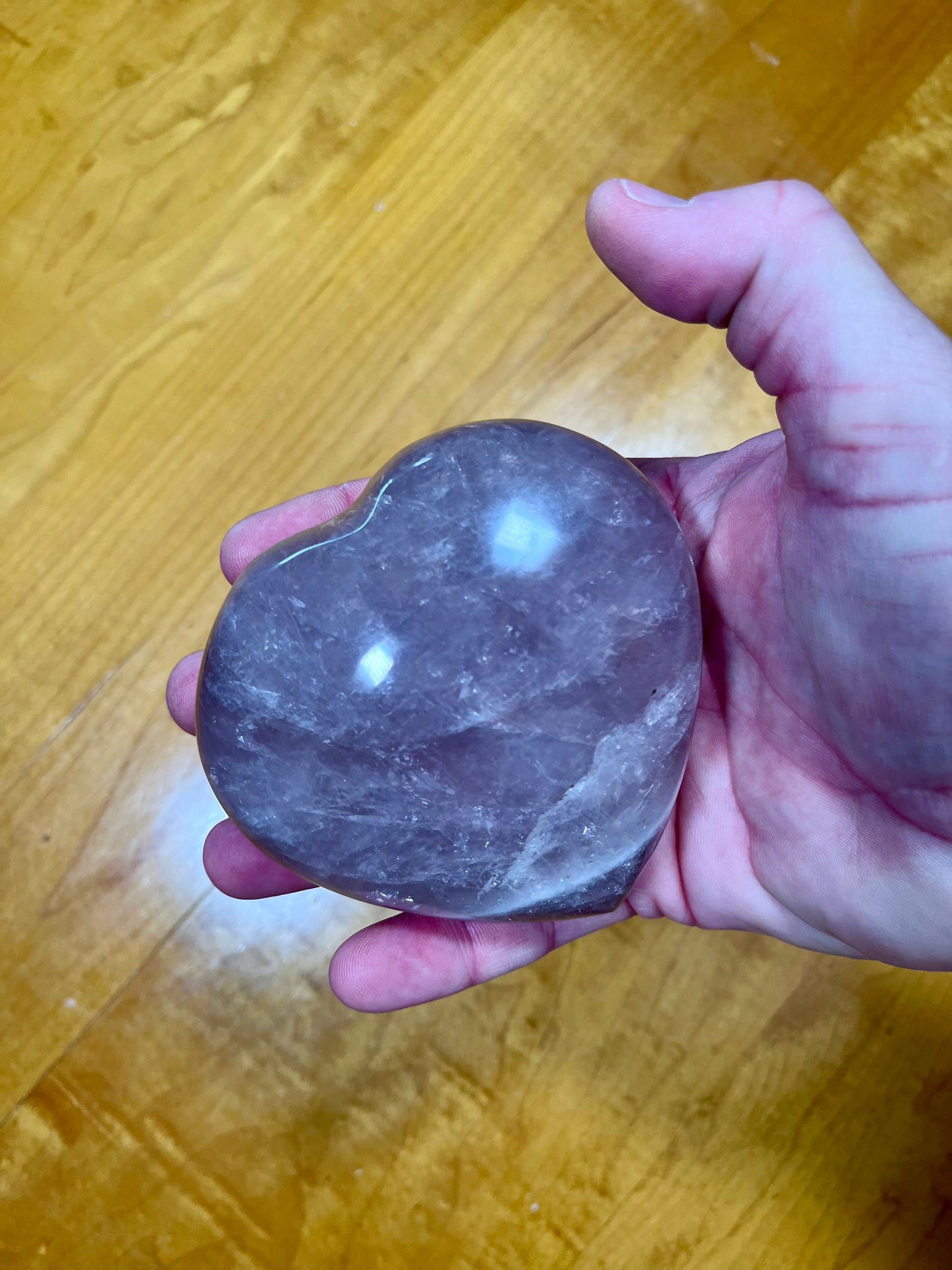 Rose Quartz Heart