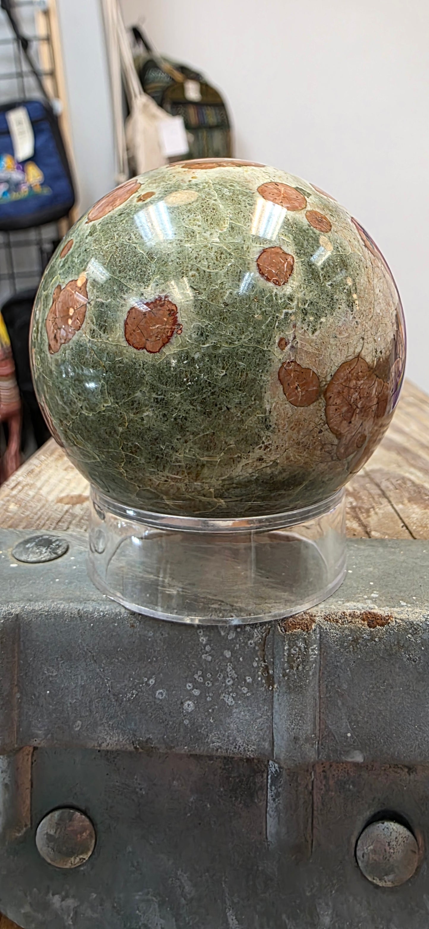 Rainforest Jasper Sphere