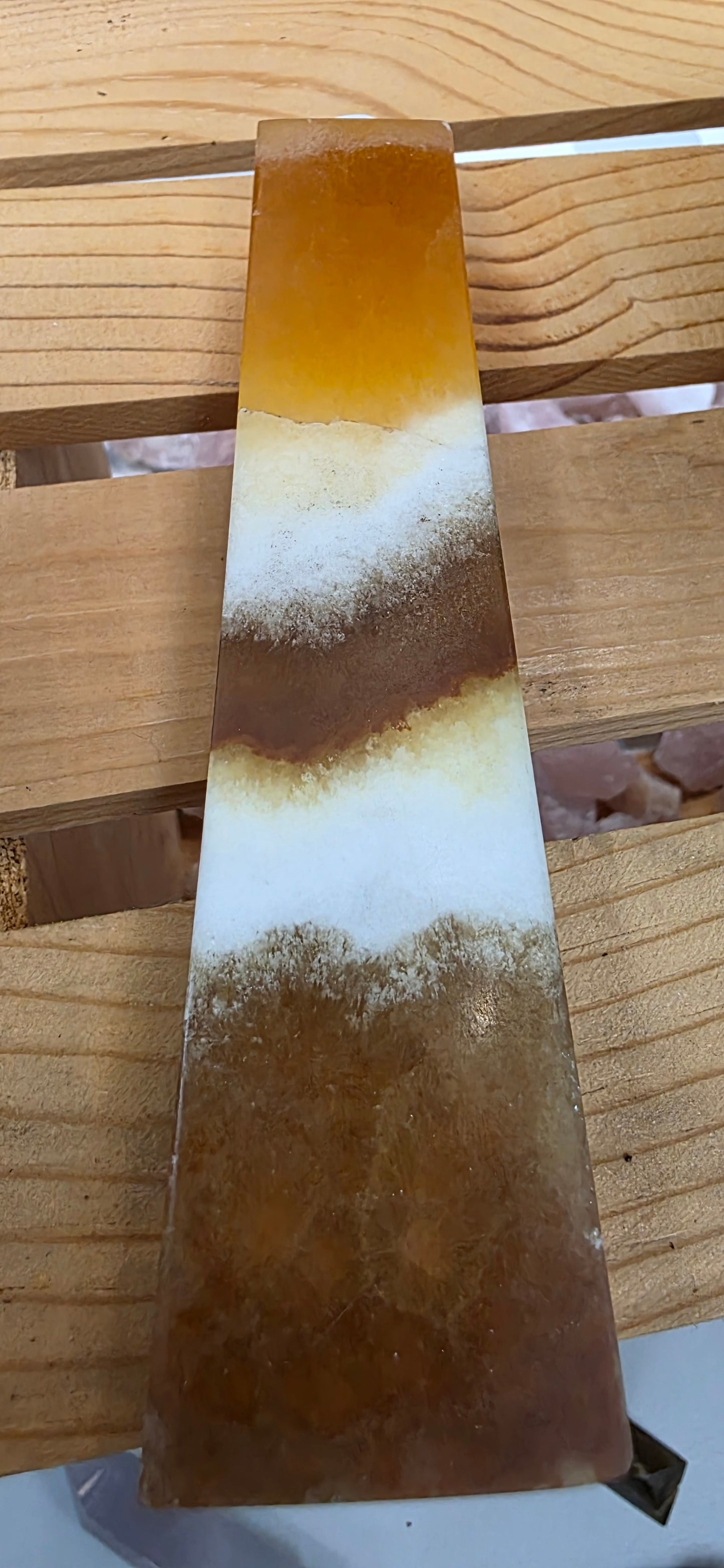 Orange Calcite Tower