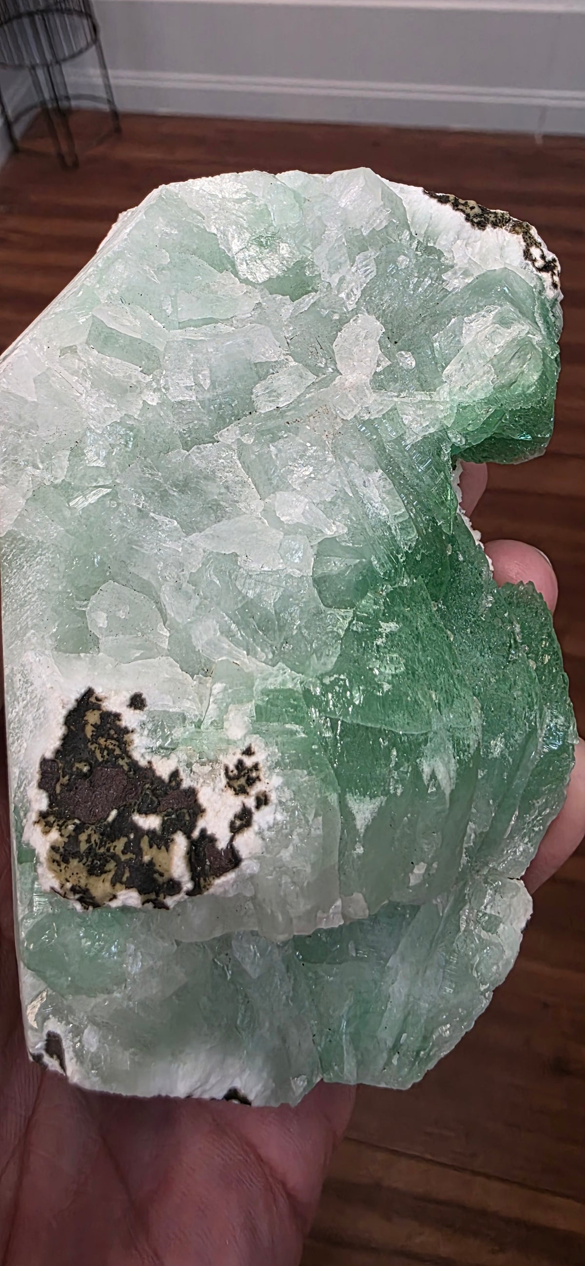 Green Apophyllite Cluster
