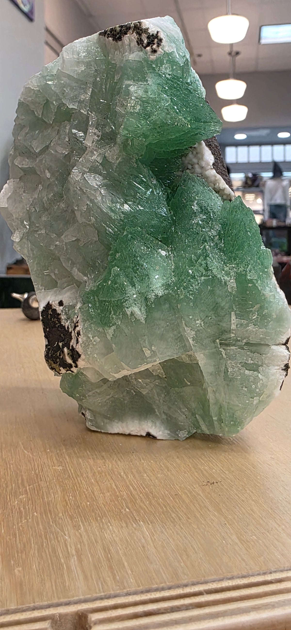 Green Apophyllite Cluster