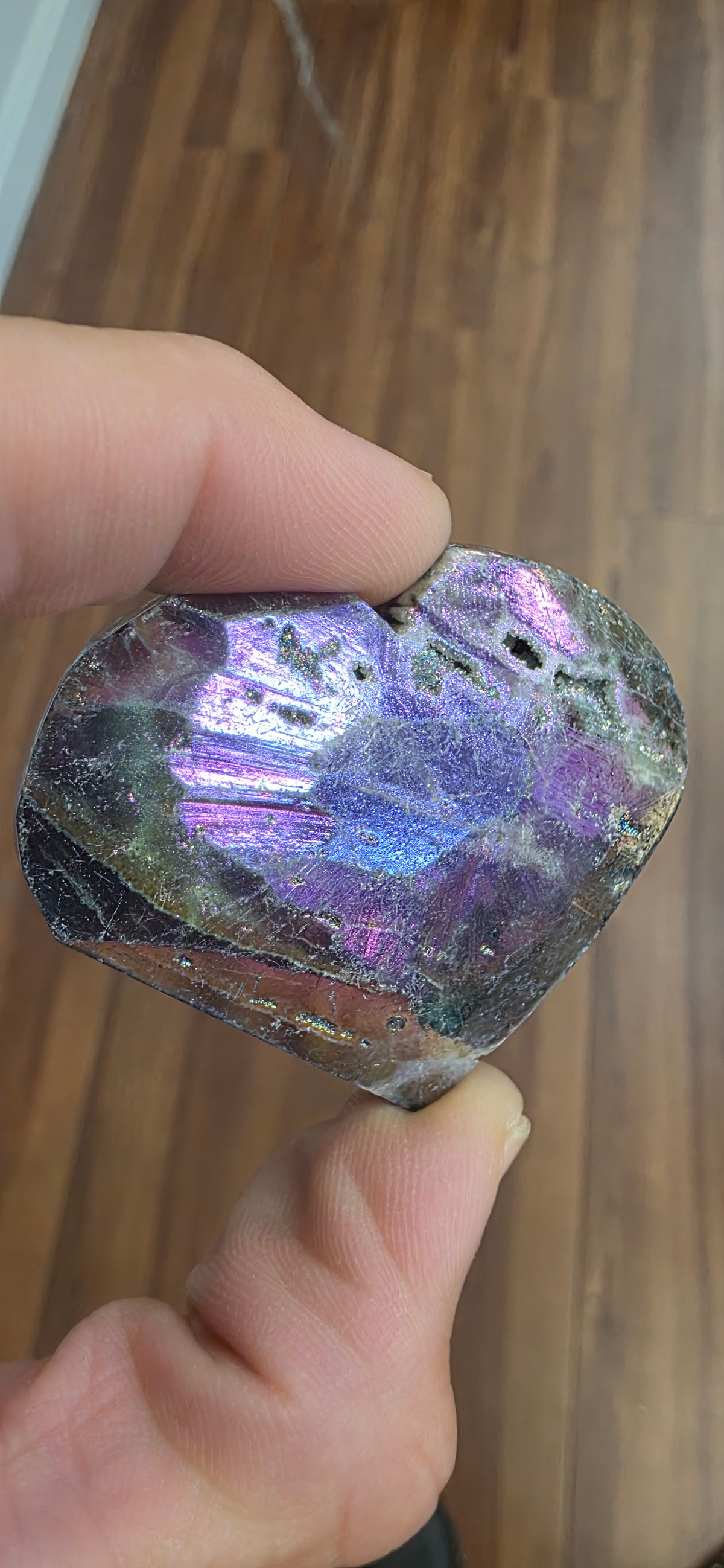 Sphalerite Aura Heart