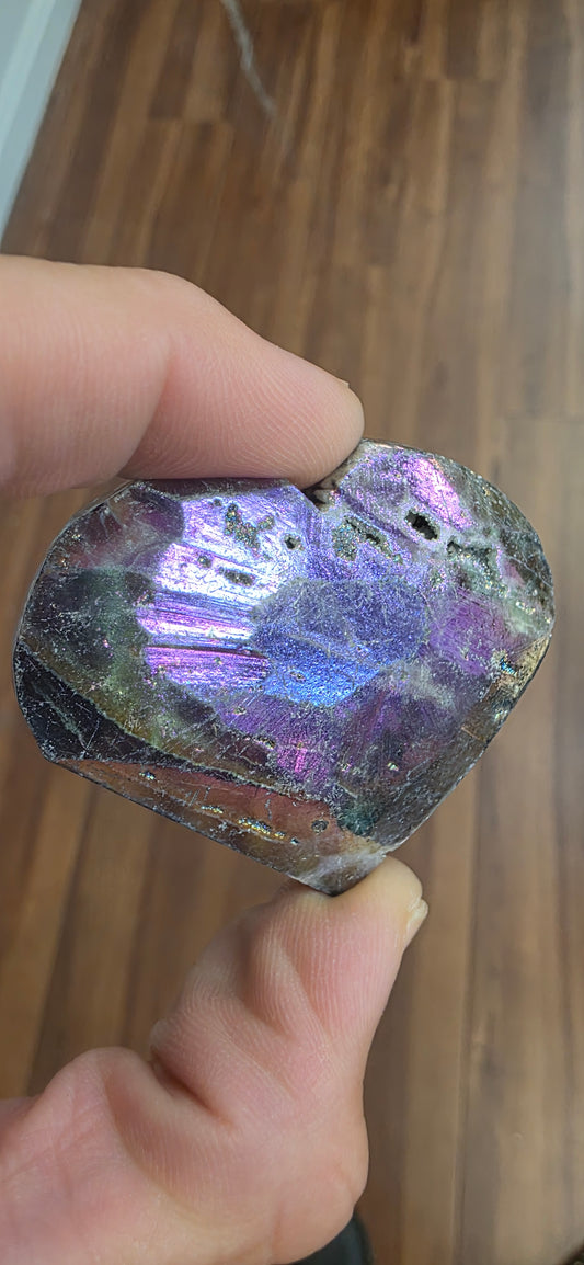 Sphalerite Aura Heart