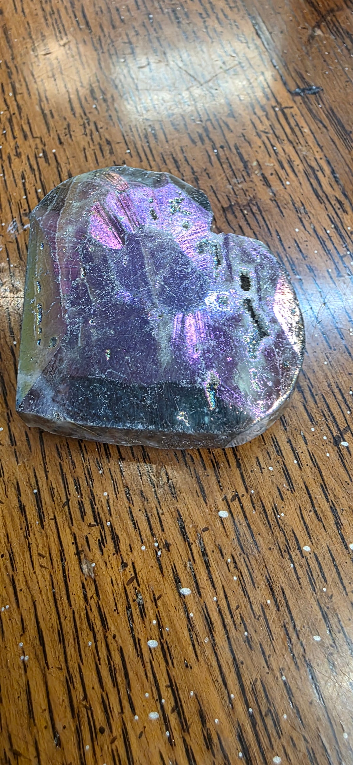 Sphalerite Aura Heart