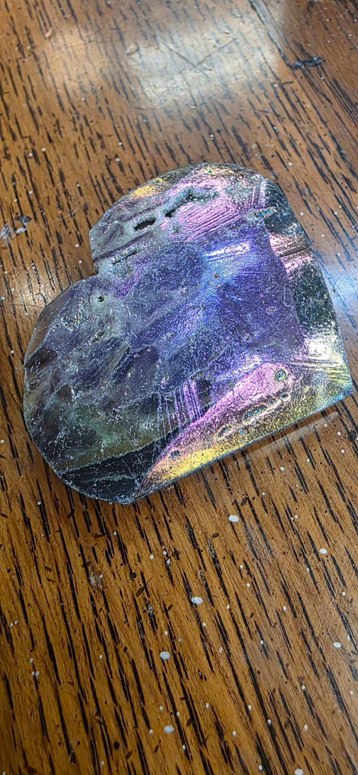 Sphalerite Aura Heart