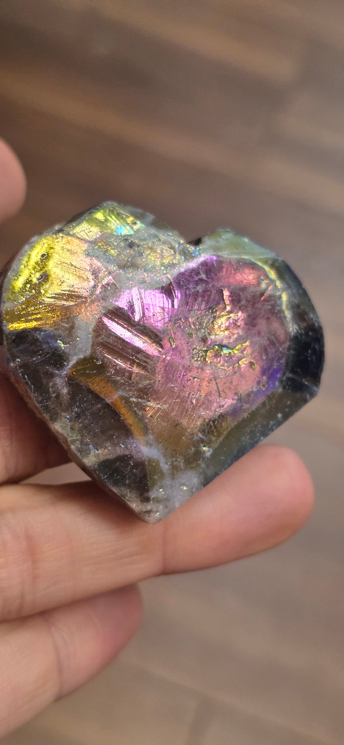 Sphalerite Aura Heart