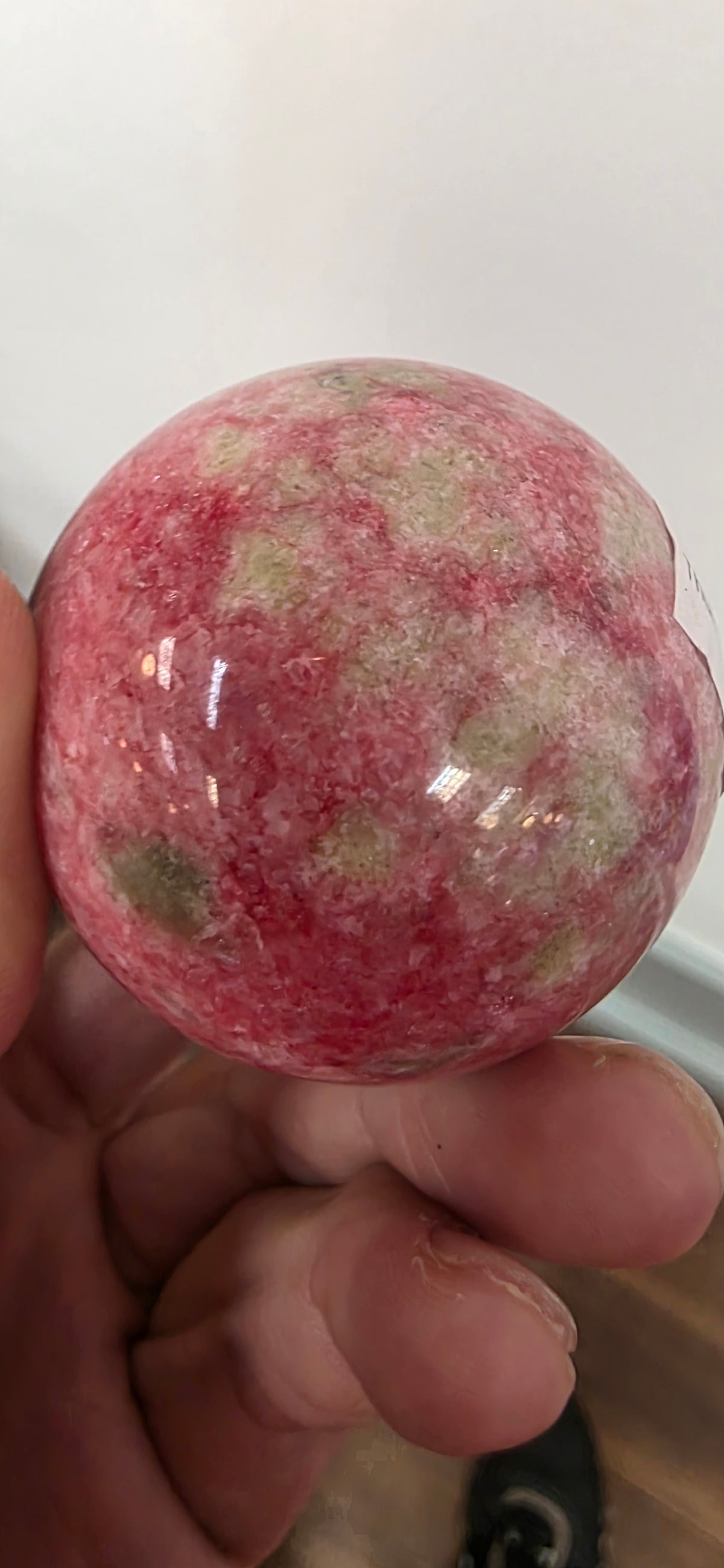 Thulite Sphere