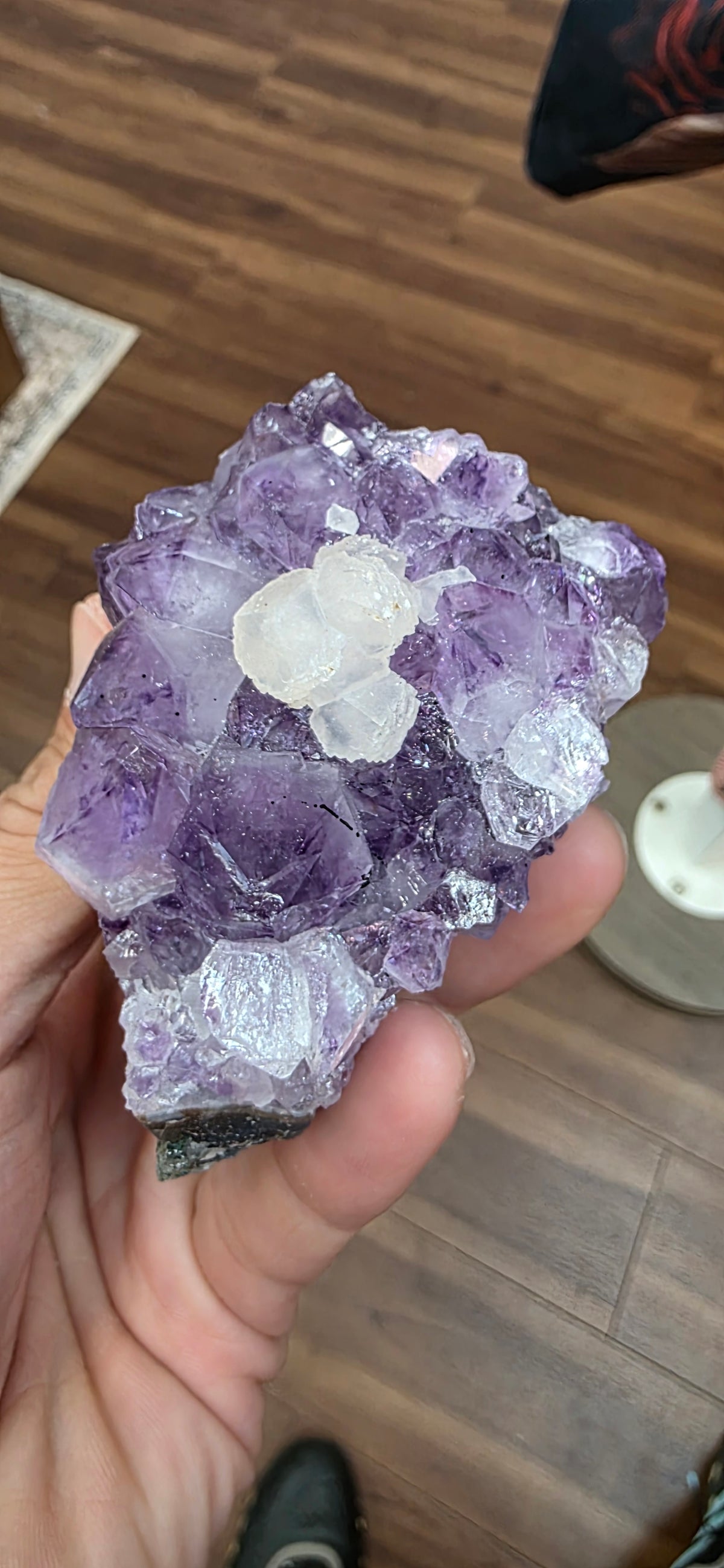 Amethyst Calcite Cluster (Brazil)