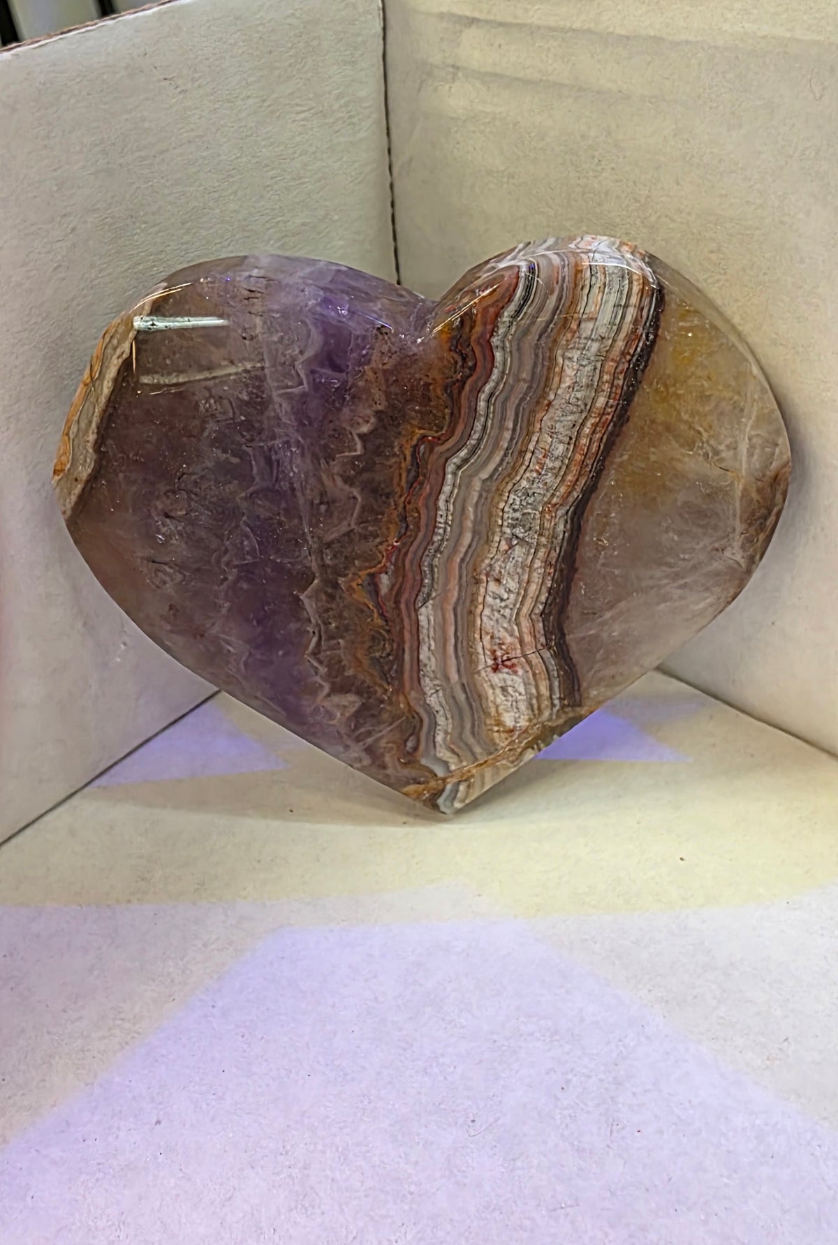 Amethyst Heart
