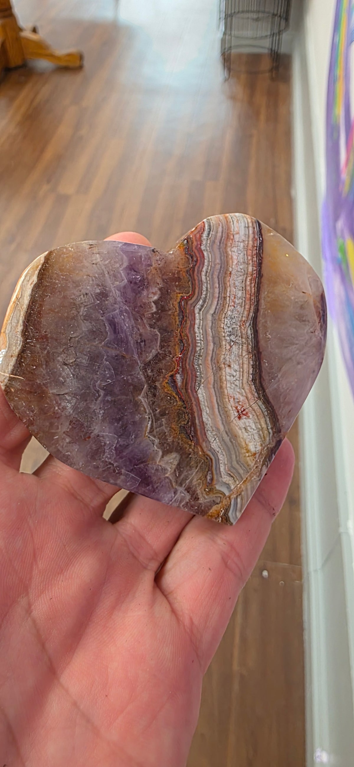 Amethyst Heart