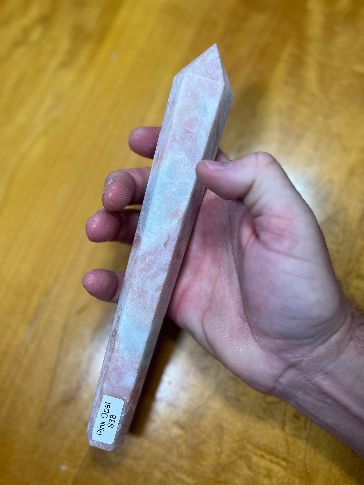 Pink Opal Wand (Reiki)