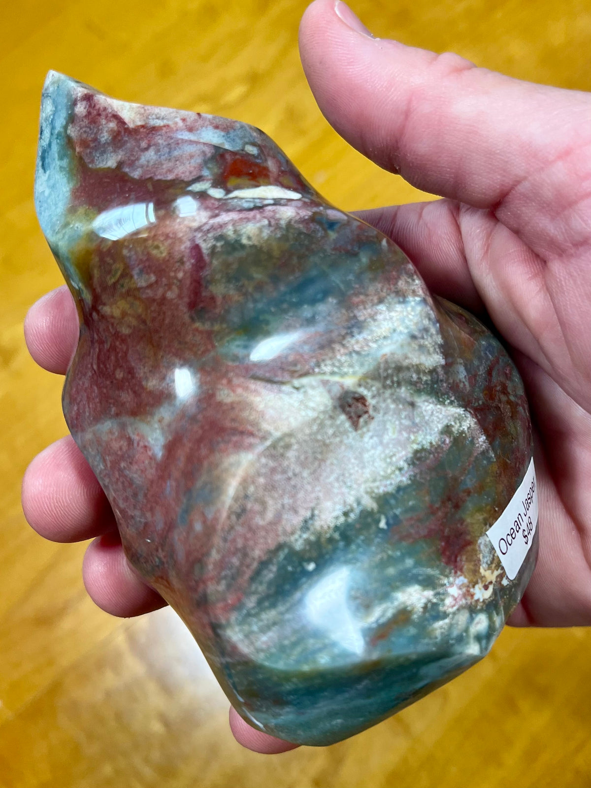 Ocean Jasper Flame (Madagascar)