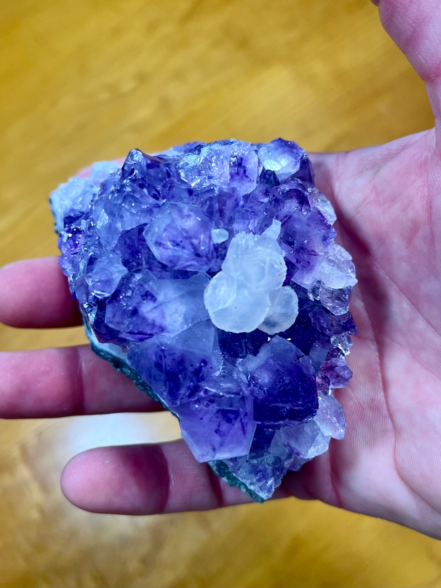 Amethyst Calcite Cluster (Brazil)