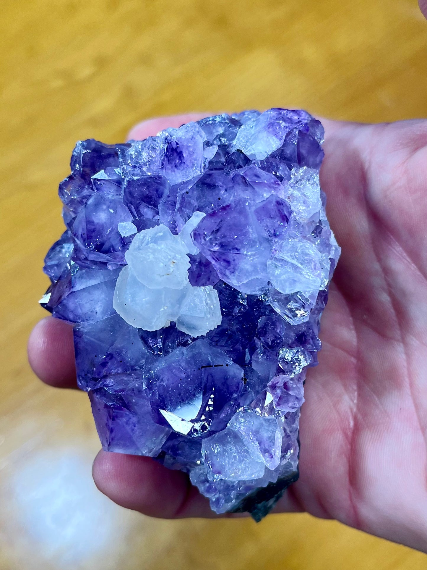 Amethyst Calcite Cluster (Brazil)