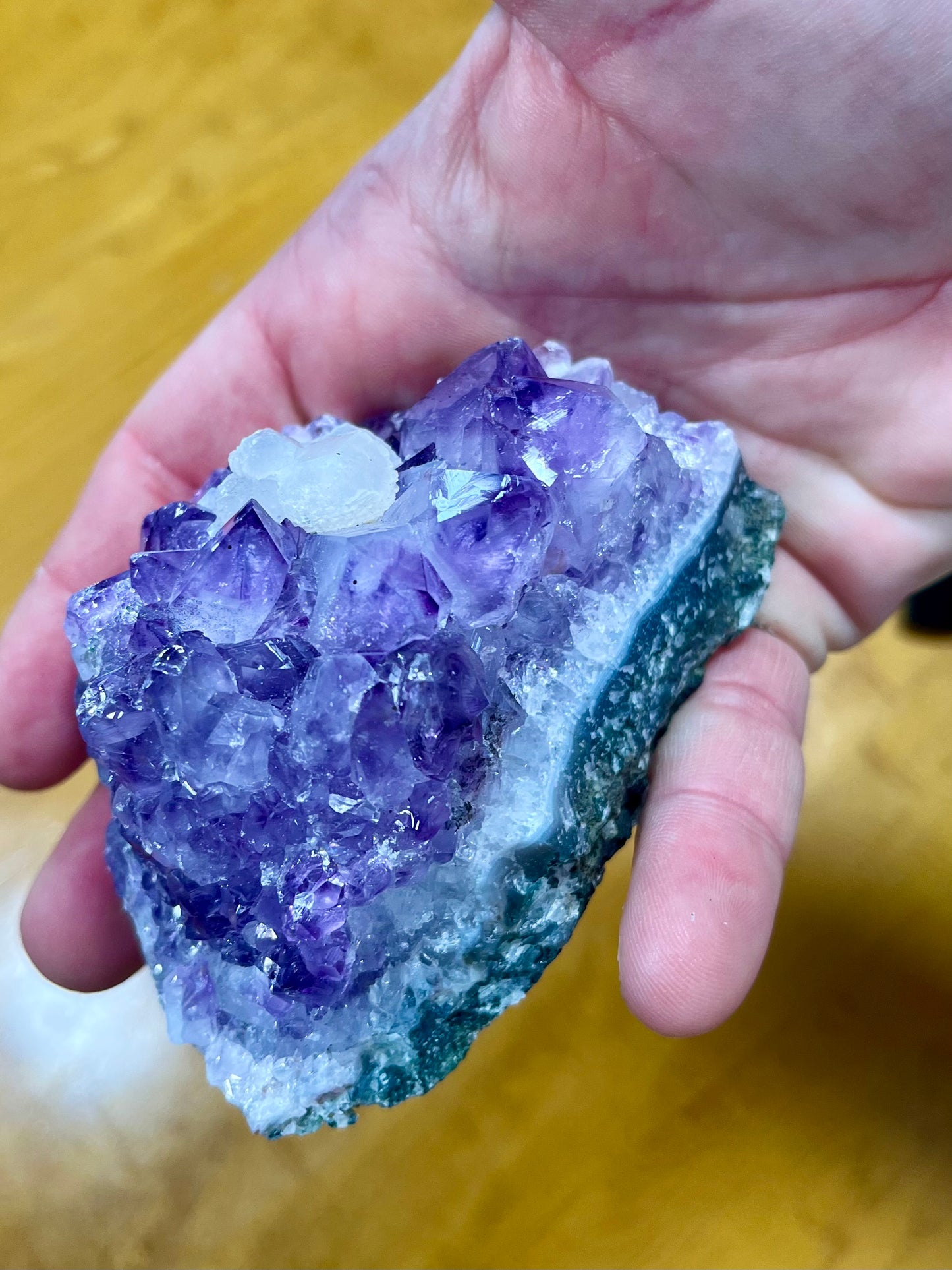 Amethyst Calcite Cluster (Brazil)
