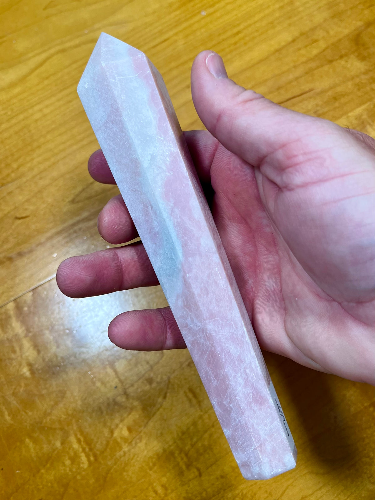Pink Opal Wand (Reiki)