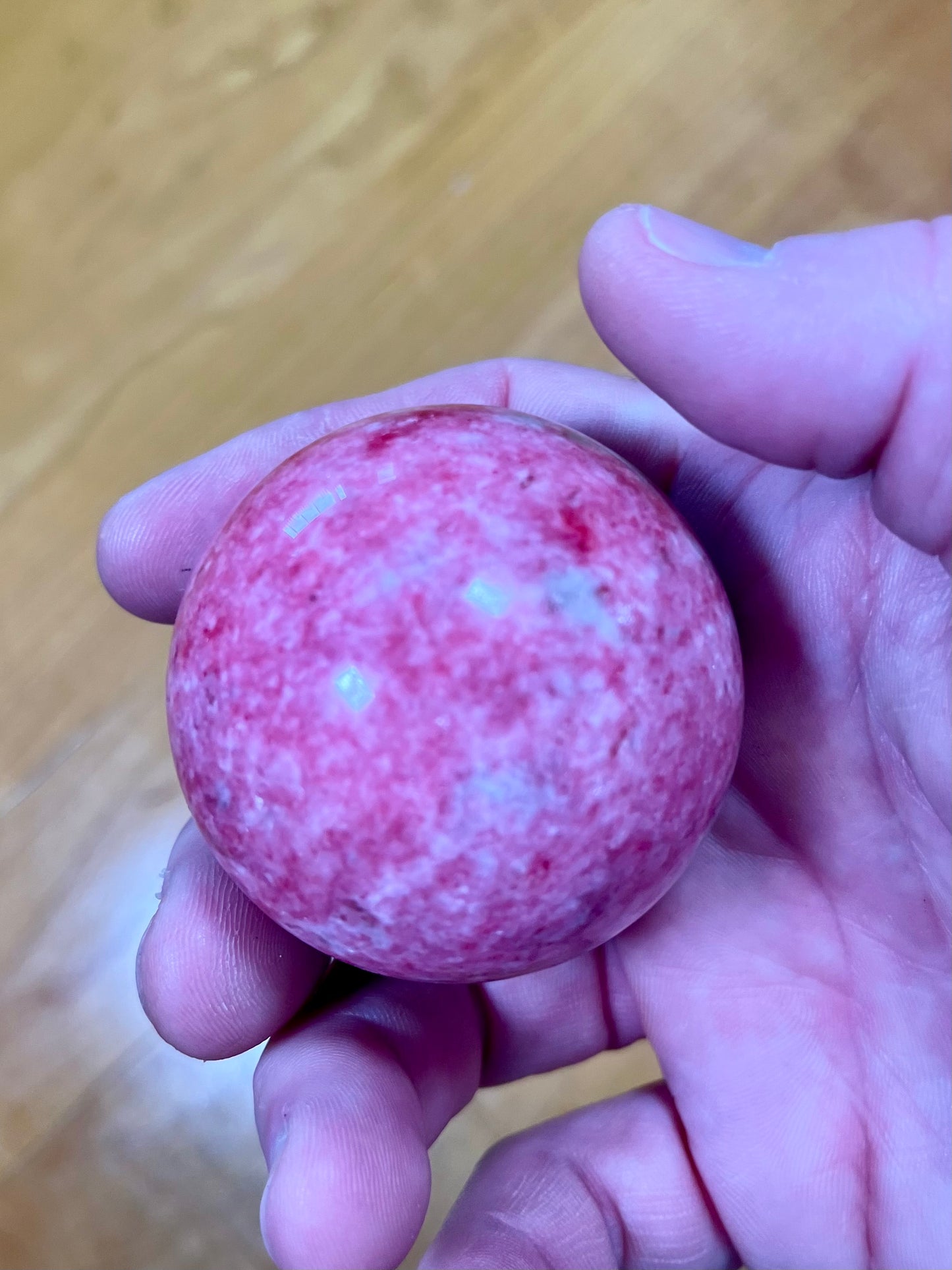 Thulite Sphere