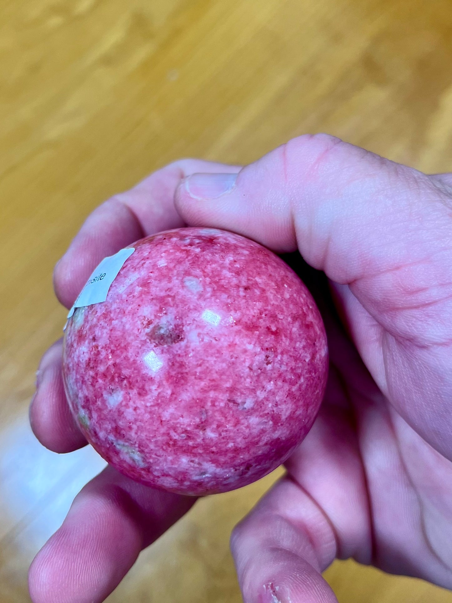 Thulite Sphere