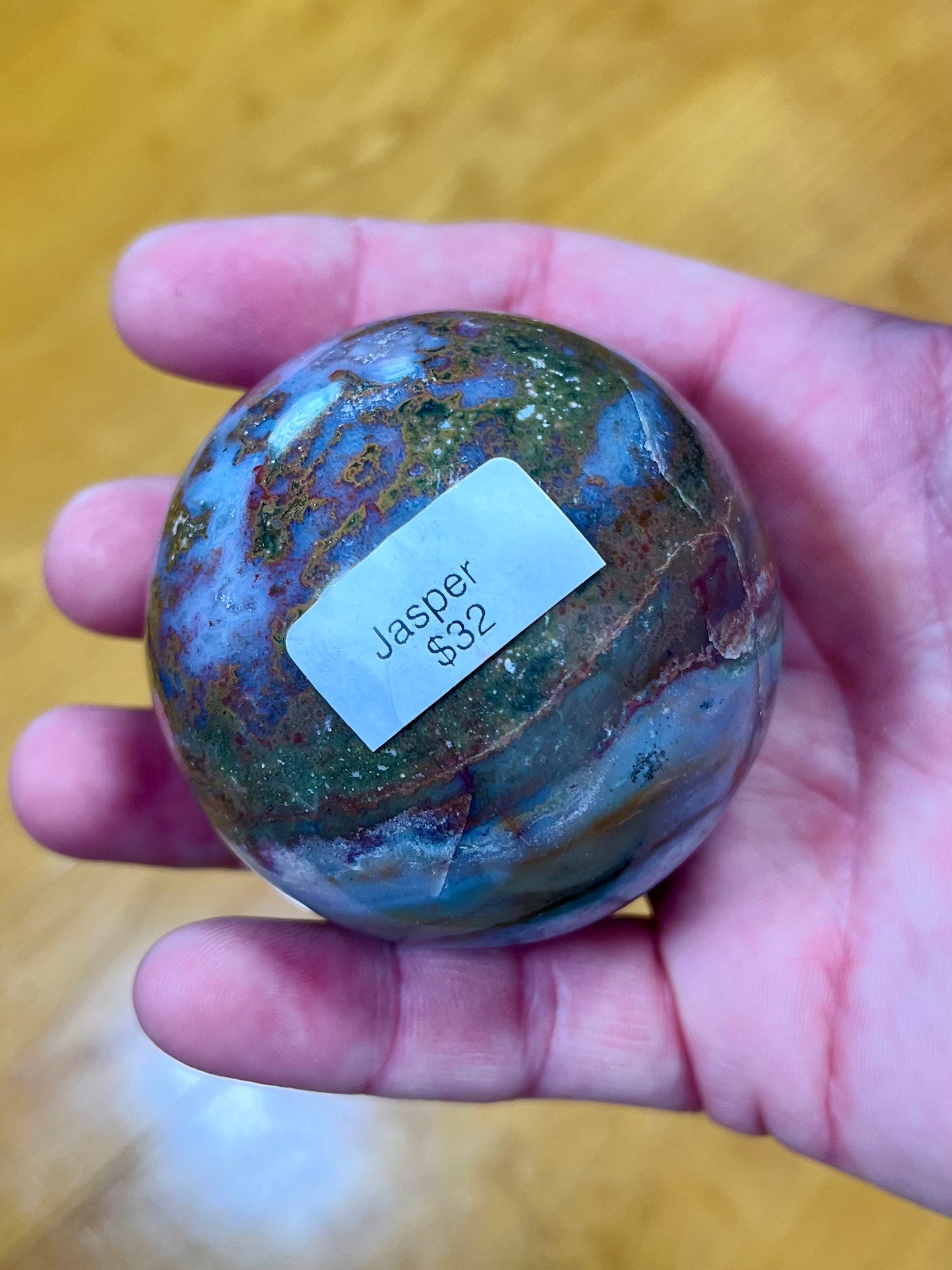 Ocean Jasper Sphere (Madagascar)