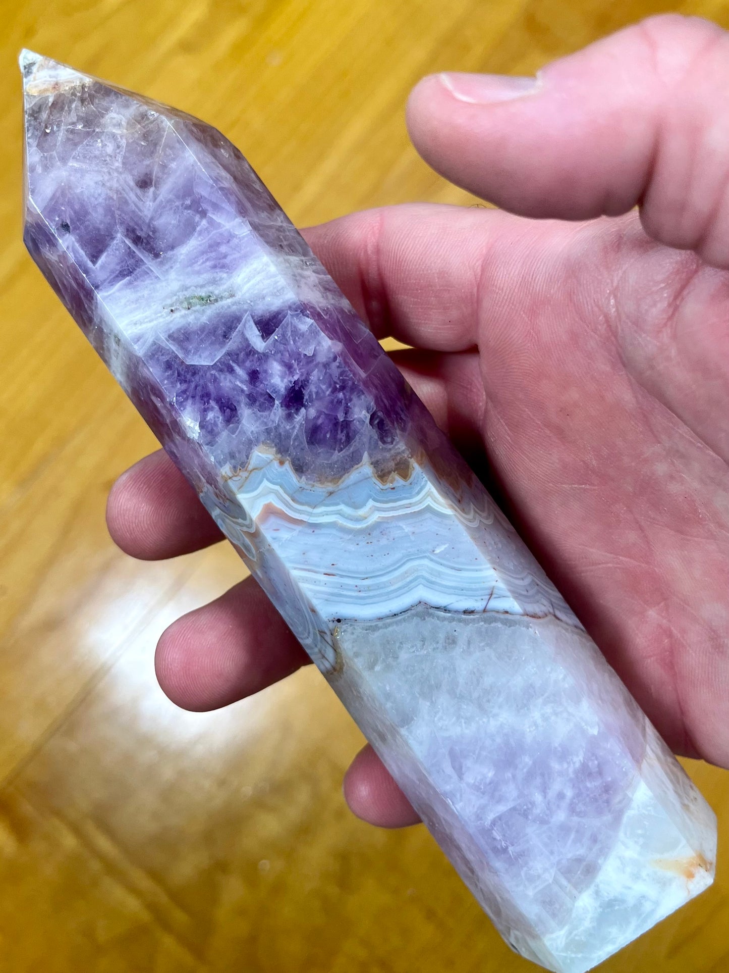 Layered Amethyst Tower