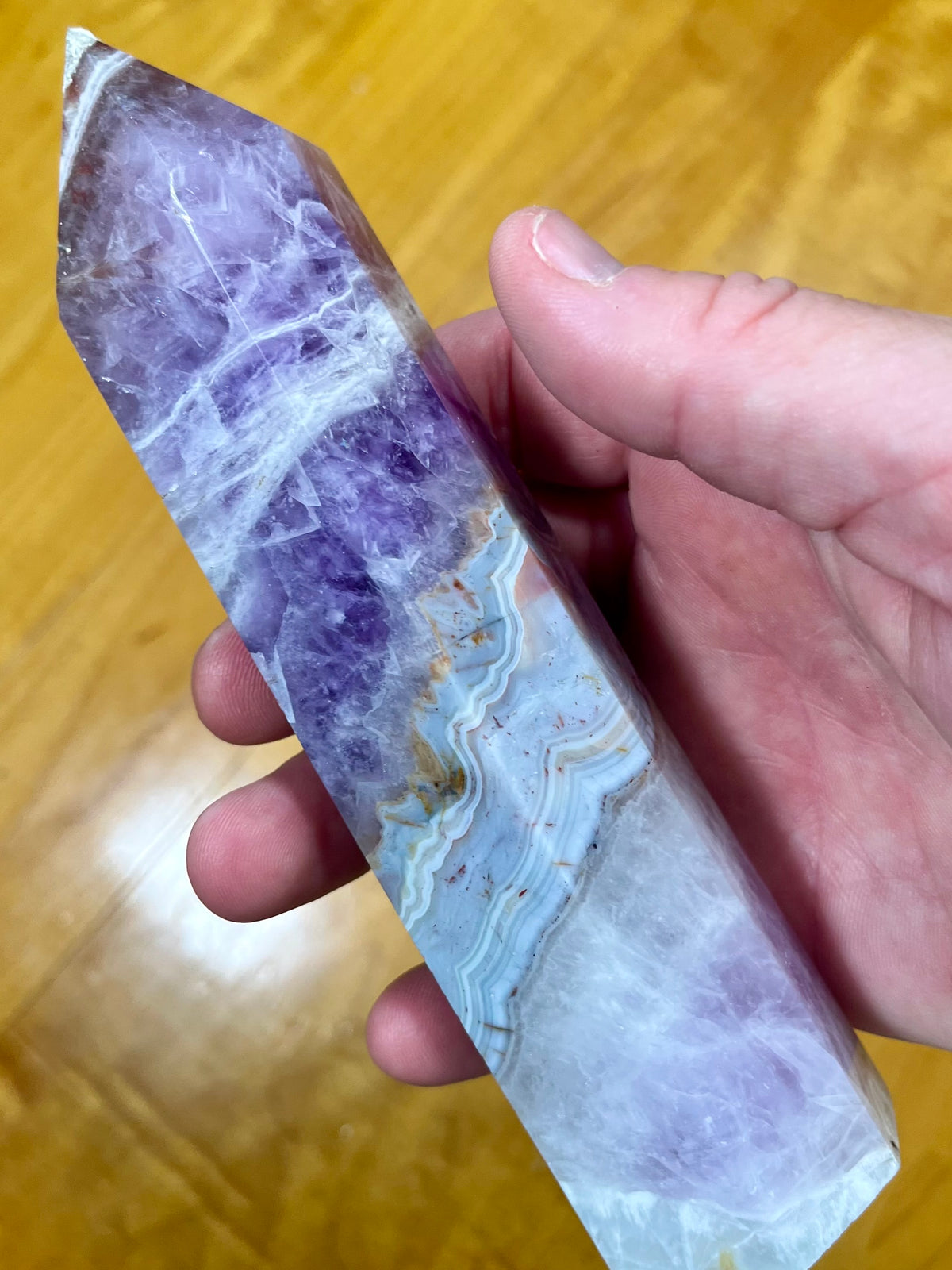 Layered Amethyst Tower