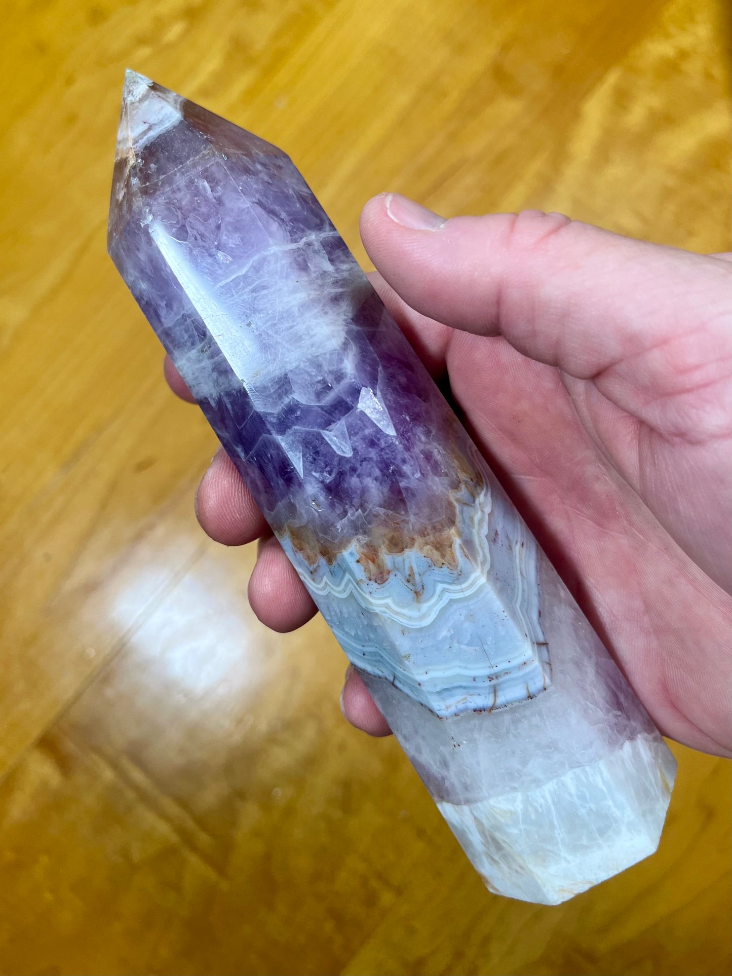 Layered Amethyst Tower