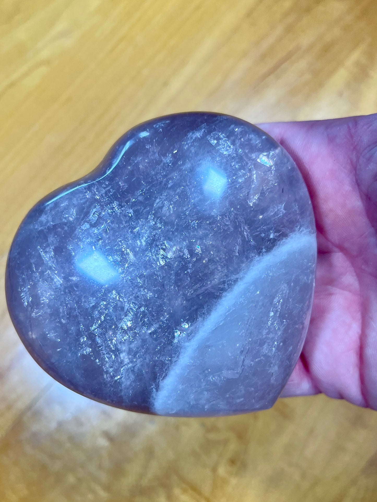 Rose Quartz Heart