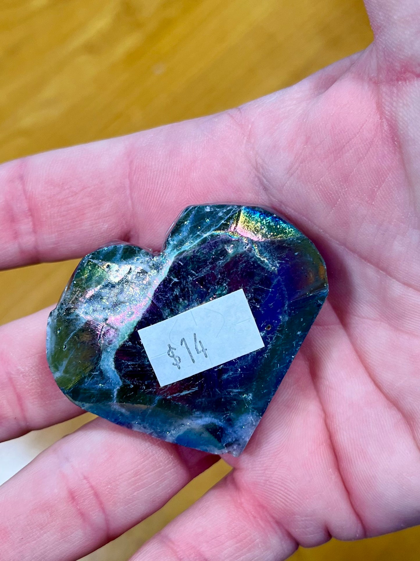 Sphalerite Aura Heart