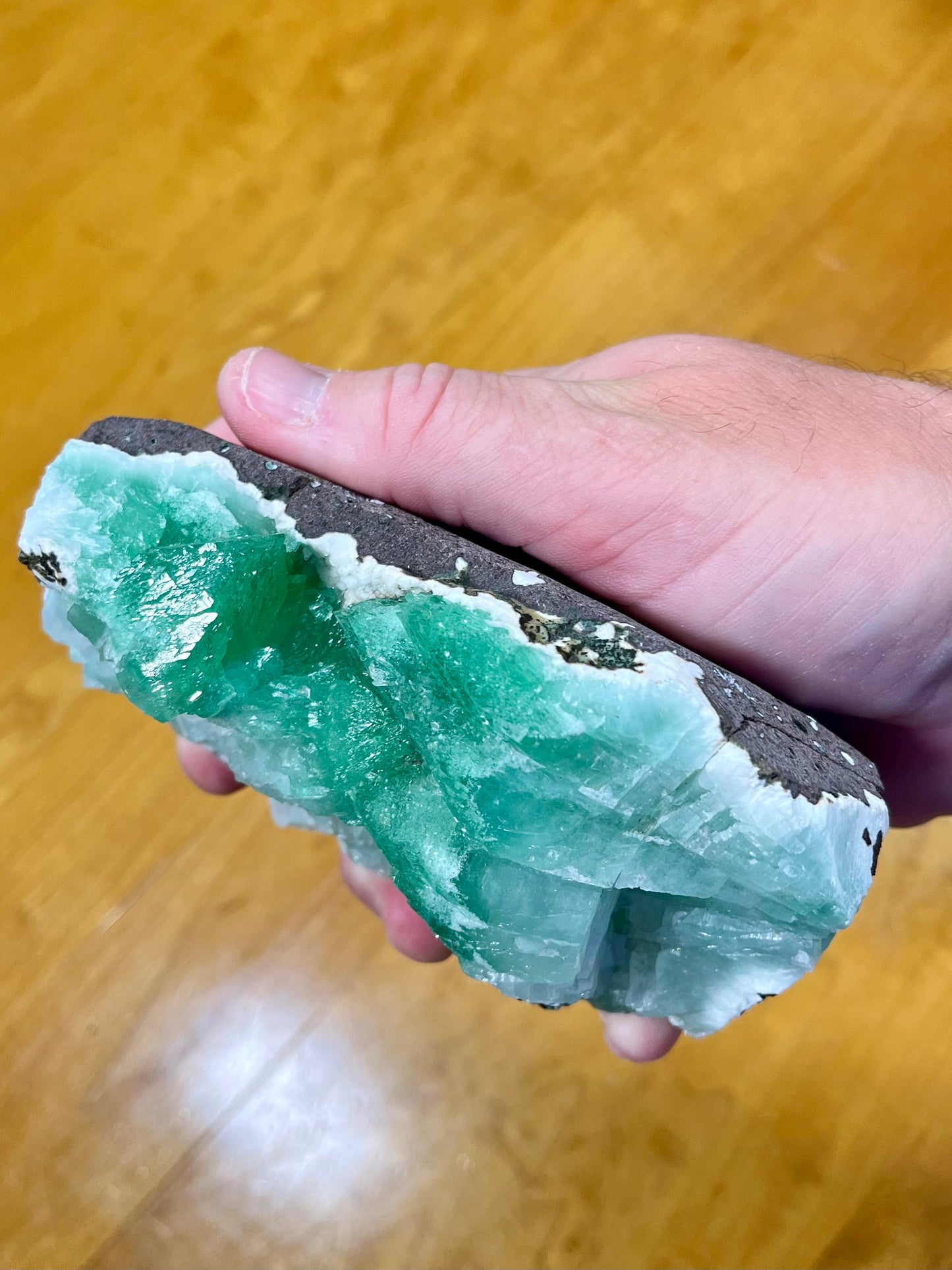 Green Apophyllite Cluster