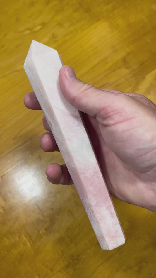 Pink Opal Wand (Reiki)