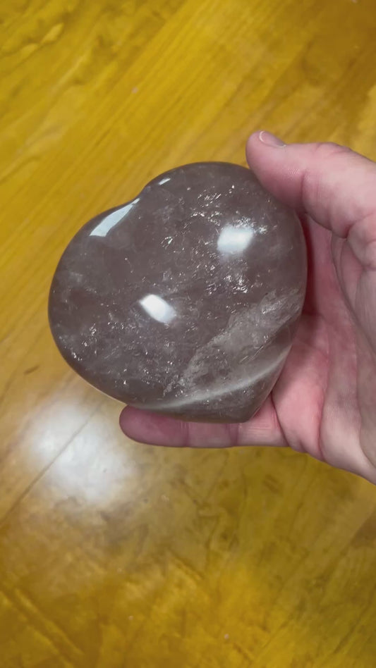 Rose Quartz Heart