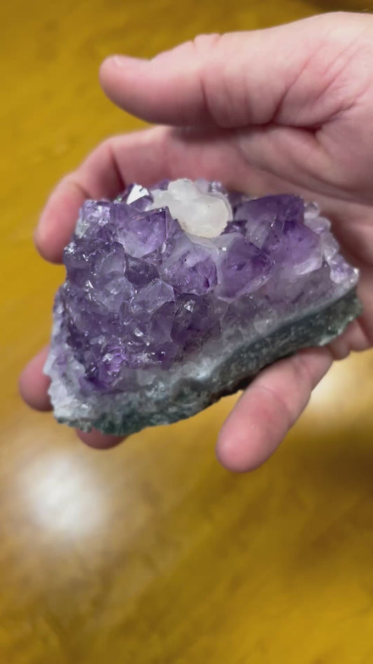 Amethyst Calcite Cluster (Brazil)